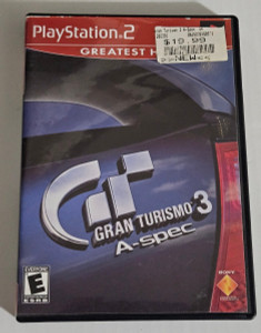 Gran Turismo 3 A-spec Video Game (Sony PlayStation 2, 2006)