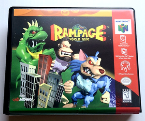Rampage World Tour CASE ONLY Nintendo 64 N64 Box ANY 4+ 20% OFF A+ QUALITY