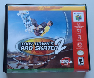 Tony Hawk's Pro 2 Skater CASE ONLY Nintendo 64 N64 Box ANY 4+ 20% OFF A+ QUALITY