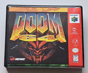 Doom 64 CASE ONLY Nintendo 64 N64 Box ANY 4+ 20% OFF A+ QUALITY