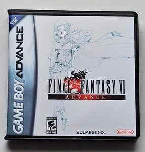 Final Fantasy VI CASE ONLY Game Boy Advance GBA Box BEST QUALITY AVAILABLE