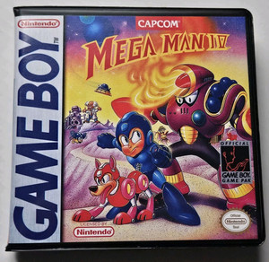 Mega Man IV CASE ONLY Game Boy Box BEST QUALITY AVAILABLE