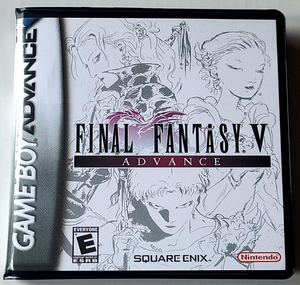 Final Fantasy V CASE ONLY Game Boy Advance GBA Box BEST QUALITY AVAILABLE