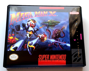 Mega Man X CASE ONLY Super Nintendo SNES Box BEST Quality Available