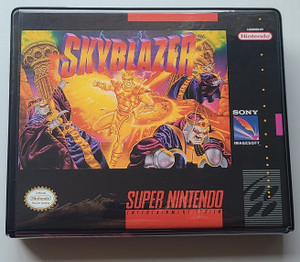 SkyBlazer CUSTOM CASE ONLY Super Nintendo SNES Box ANY 4+ 20% OFF