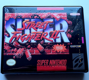 Super Street Fighter II CASE ONLY Super Nintendo SNES Box BEST Quality Available