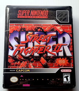 Super Street Fighter II CASE ONLY Super Nintendo SNES Box BEST Quality Available
