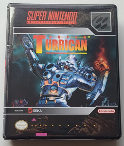 Super Turrican CASE ONLY Super Nintendo SNES Box BEST Quality Available