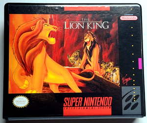 The Lion King CASE ONLY Super Nintendo SNES Box BEST QUALITY AVAILABLE