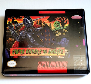 Super Ghouls 'N Ghosts CASE ONLY Super Nintendo SNES Box BEST Quality Available!