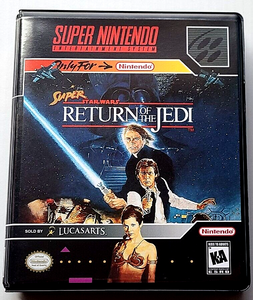 Super Return of the Jedi CASE Super Nintendo SNES Box BEST Quality Available
