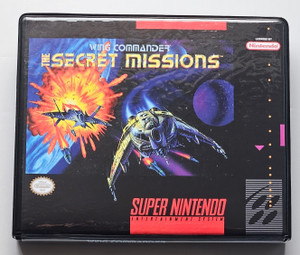 Wing Commander The Secret Missions (Super Nintendo) SNES Case Box BEST Quality