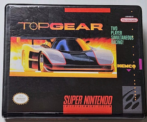 Top Gear (Super Nintendo) SNES Case Box BEST Quality Available