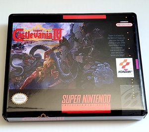 Castlevania IV 4 CASE ONLY Super Nintendo SNES Box BEST Quality Available