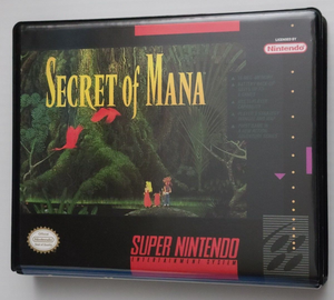 Secret of Mana Game CASE ONLY Highest Quality Box SNES Super Nintendo