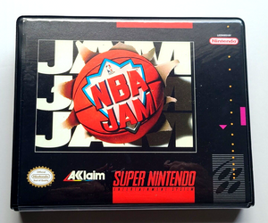 NBA Jam CASE ONLY Super Nintendo SNES Box BEST Quality Available