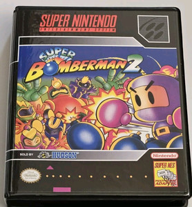 Super Bomberman 2 (Super Nintendo) SNES Case Box BEST Quality Available
