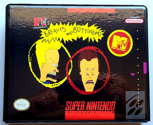 Beavis & Butthead CUSTOM CASE ONLY Super Nintendo SNES Box BEST Quality Availabl