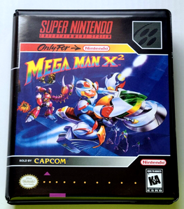 Mega Man X2 CASE ONLY Super Nintendo SNES Box BEST QUALITY AVAILABLE
