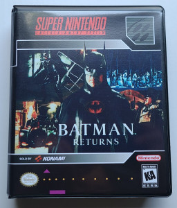 Batman Returns CASE ONLY Super Nintendo SNES Box BEST Quality Available