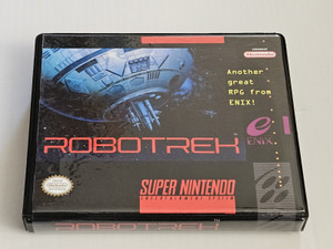 Robotrek CUSTOM CASE ONLY Super Nintendo SNES Box ANY 4+ 20% OFF