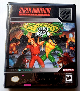 Battletoads Double Dragon CUSTOM CASE ONLY Super Nintendo SNES Box BEST Quality