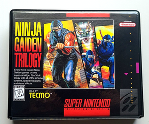 Ninja Gaiden Trilogy CASE ONLY Super Nintendo SNES Box BEST Quality Available