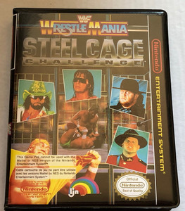 WWF Wrestlemania Steel Cage Challenge CASE ONLY Nintendo NES Box ANY 4+ 20% OFF