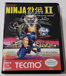 Ninja Gaiden II Dark Sword Of Chaos CASE ONLY Nintendo NES Box ANY 4+ 20% OFF
