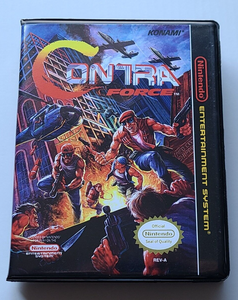 Contra Force CASE ONLY Rigid Nintendo NES Nintendo NES Box ANY 4+ 20% OFF A+ QUA