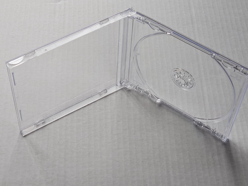 Replacement CD Jewel Case Disc Clear For Sony PlayStation 1 PS1 Standard 10.4mm