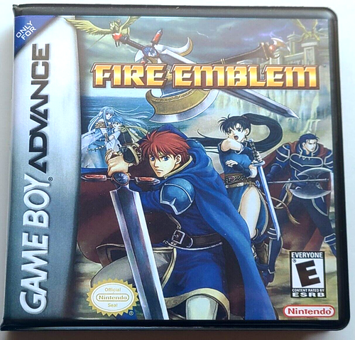 Front view of a Cart Armor® Fire Emblem Game Boy Advance Premium Clamshell Case