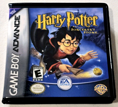 Front view of a Cart Armor® Harry Potter And The Sorcerer's Stone Game Boy Premium Clamshell Case