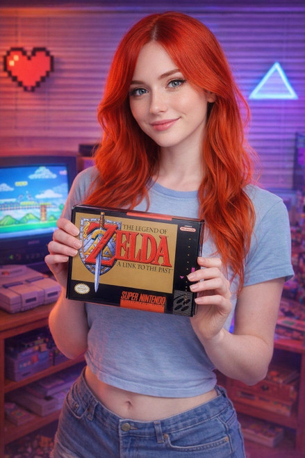 The Legend of Zelda A Link to the Past CASE Super Nintendo SNES Box TOP QUALITY