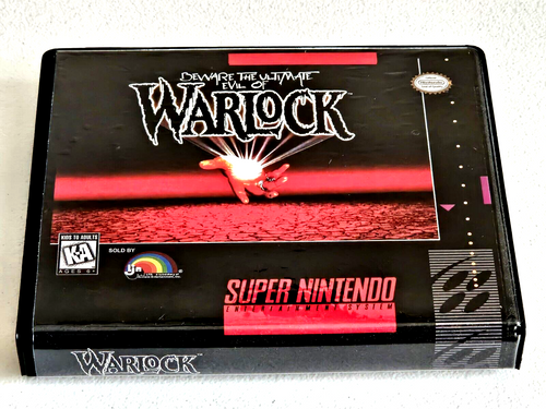 Warlock (Super Nintendo) SNES CASE ONLY Box