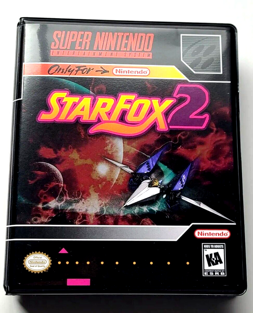 Star Fox 2 II CASE ONLY Super Nintendo SNES Box BEST QUALITY AVAILABLE