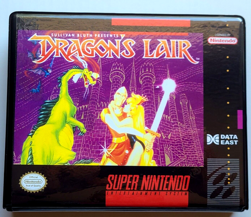 Dragon's Lair CASE ONLY Super Nintendo SNES Box BEST Quality Available