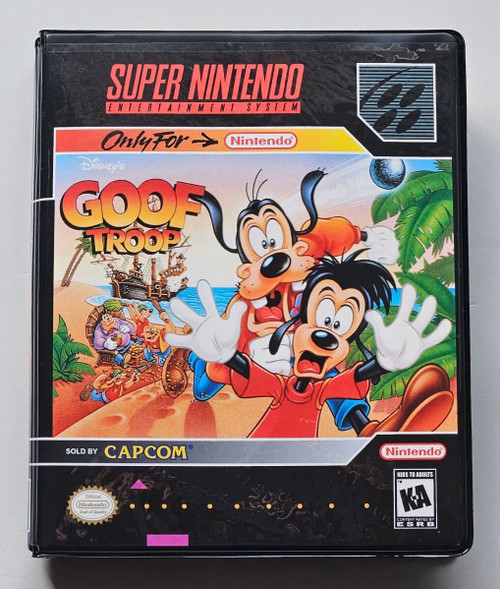Goof Troop (Super Nintendo) SNES CUSTOM CASE ONLY Super Nintendo SNES Box ANY 4+
