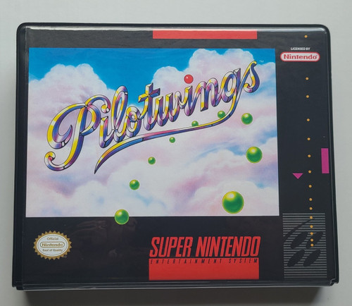 Pilotwings CUSTOM CASE ONLY Super Nintendo SNES Box ANY 4+ 20% OFF
