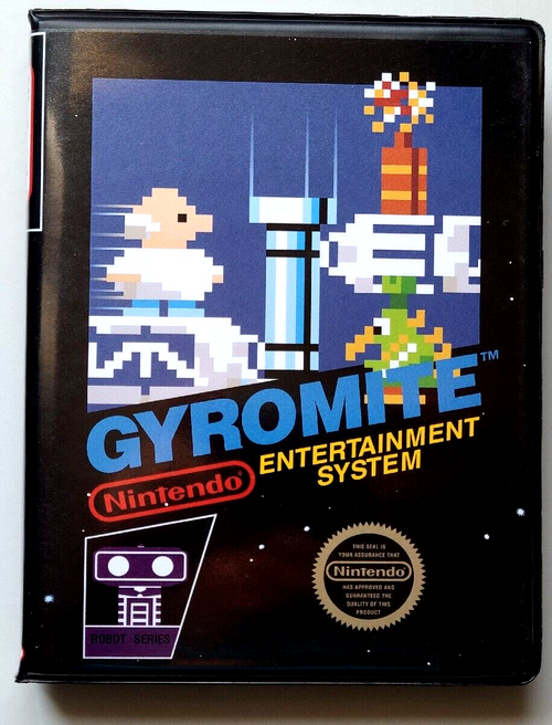 Gyromite Nintendo NES Premium 8-bit Clamshell Case