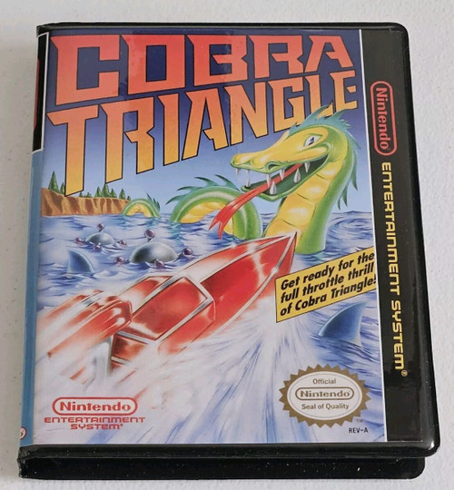 Cobra Triangle CASE ONLY Nintendo NES Box ANY 4+ 20% OFF A+ QUALITY