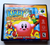 Front view of a Cart Armor® Kirby 64 The Crystal Shards Nintendo 64 N64 Premium 64-bit Clamshell Case