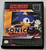 Front view of a Cart Armor® Sonic The Hedgehog Super Nintendo SNES Premium 16-bit Clamshell Case