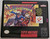 Front view of a Cart Armor® Sunset Riders Super Nintendo SNES Premium 16-bit Clamshell Case