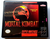 Front view of a Cart Armor® Mortal Kombat Super Nintendo SNES Premium 16-bit Clamshell Case