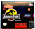 Front view of a Cart Armor® Jurassic Park Super Nintendo SNES Premium 16-bit Clamshell Case