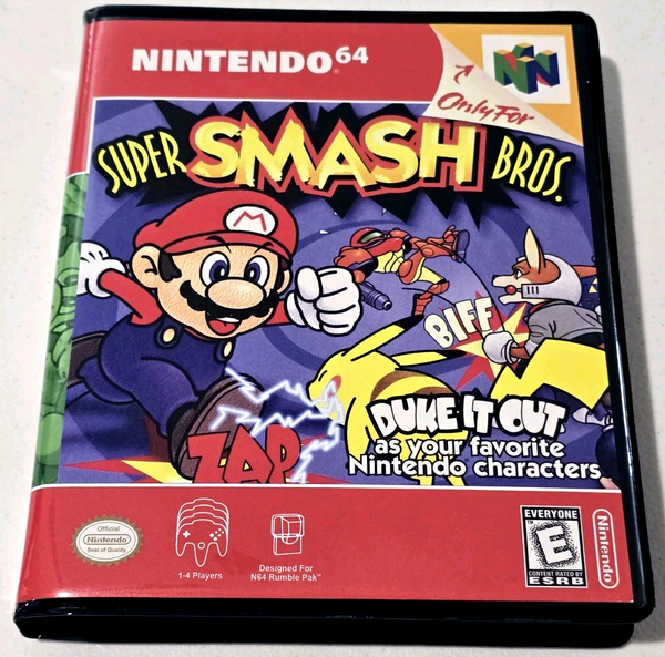 Super Smash Bros CASE ONLY Nintendo 64 N64 Box ANY 4+ 20% OFF