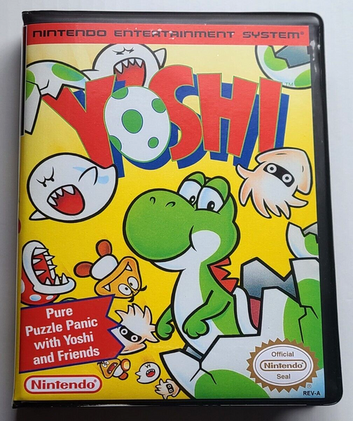 Front view of a Cart Armor® Yoshi Nintendo NES Premium 8-bit Clamshell Case