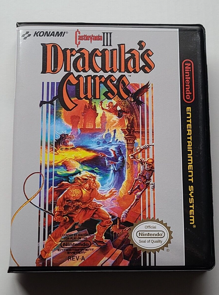 Castlevania III Simon's Quest Nintendo NES Premium 8-bit Clamshell Case