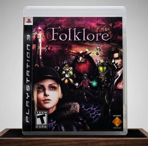 Front view of a Folklore PS3 Replacement Case For Playstation 3